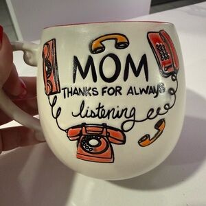 Mug Mom Themed Orange and Black Design